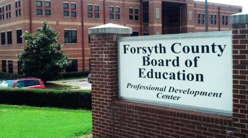 Officials of the Forsyth County schools and Sheriff’s Office announced a School Safety Task Force to conduct a safety assessment of all school campuses. AJC FILE