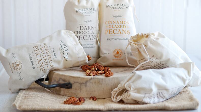 For snacks and recipes, try Georgia’s Schermer Pecans.