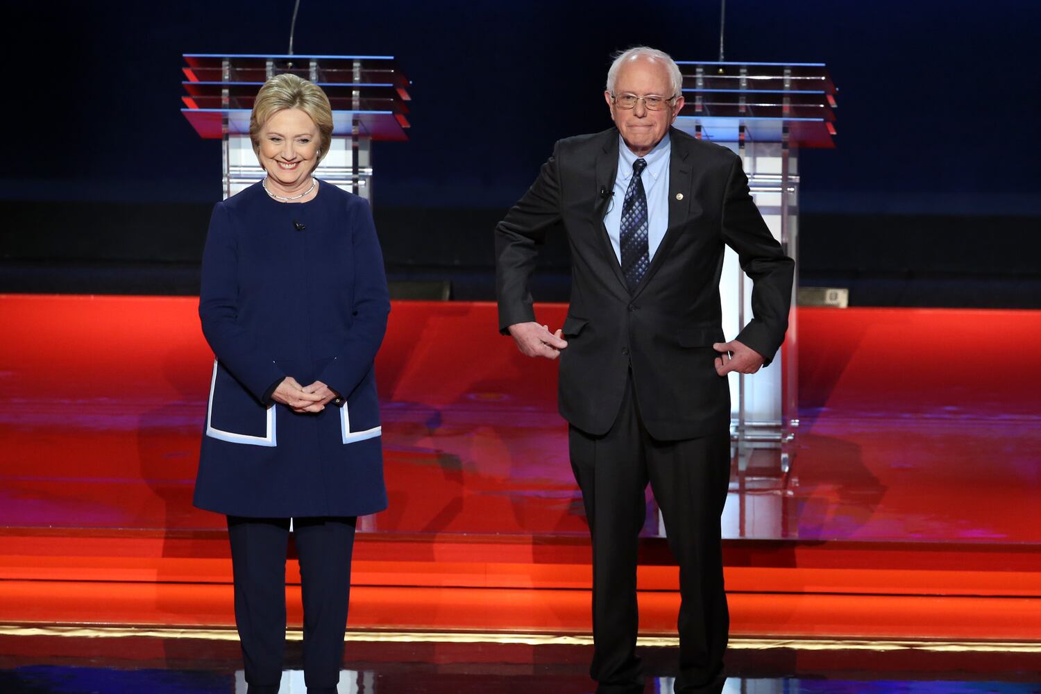 Democrat debate in Michigan