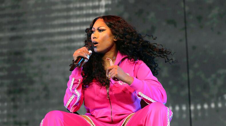 Muni Long was an opening act for Chris Brown's "11:11" Tour, which stopped in Atlanta on July 5, 2024. She'll release her sophomore album "Revenge" on Aug. 30, 2024.(Robb Cohen for the AJC)