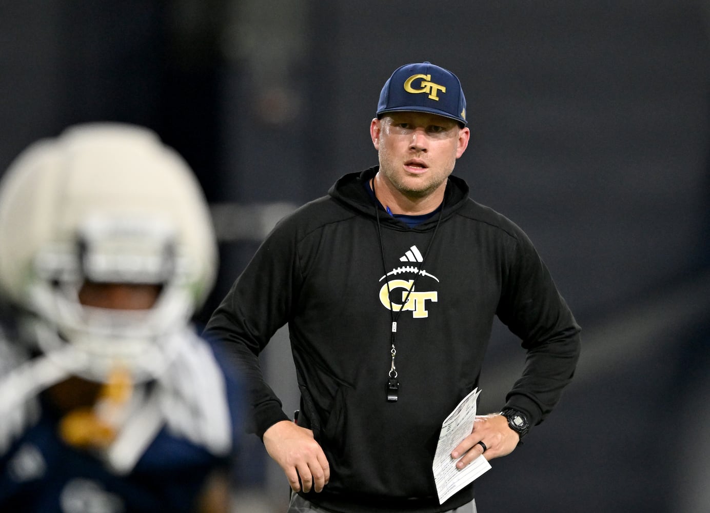 Georgia Tech football practice