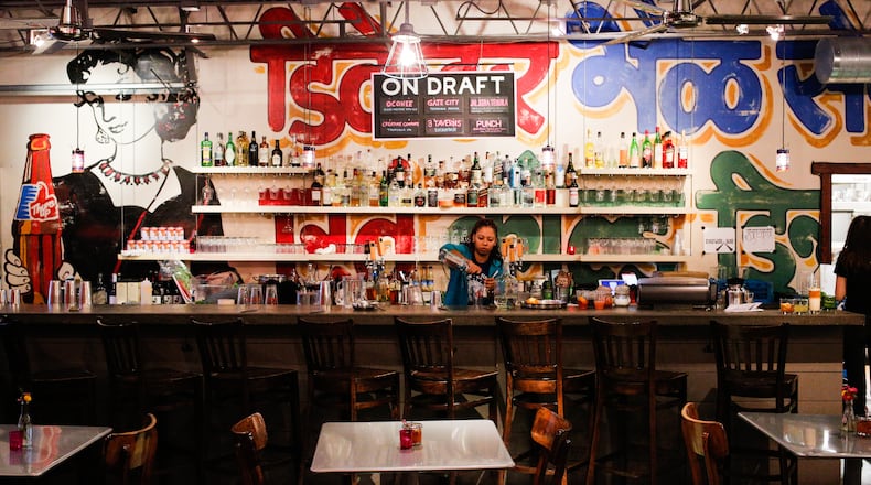 The bar at Chai Pani. COURTESY OF MOLLY MILROY/CHAI PANI RESTAURANT GROUP