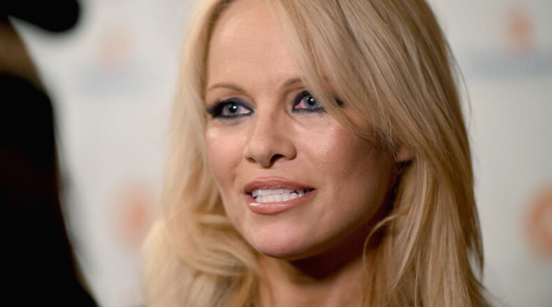 TORONTO, ON - SEPTEMBER 11: Actress Pamela Anderson attends the 5th Annual Producers Ball presented by Scotiabank in support of The 2015 Toronto International Film Festival at Royal Ontario Museum on September 11, 2015 in Toronto, Canada. (Photo by Mike Windle/Getty Images)