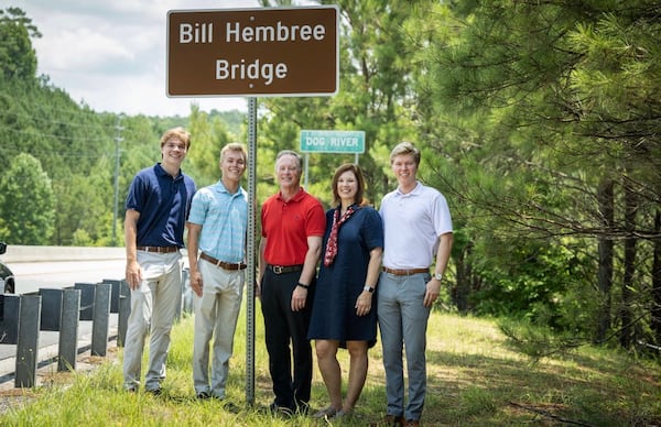 Former State Rep. Bill Hembree and his family. (Hembree family photo)