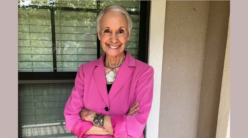 Bonnie Ross-Parker, 73, of Atlanta wears pink the entire month of October. It’s her way of celebrating being a breast cancer survivor and raising awareness about the disease. CONTRIBUTED