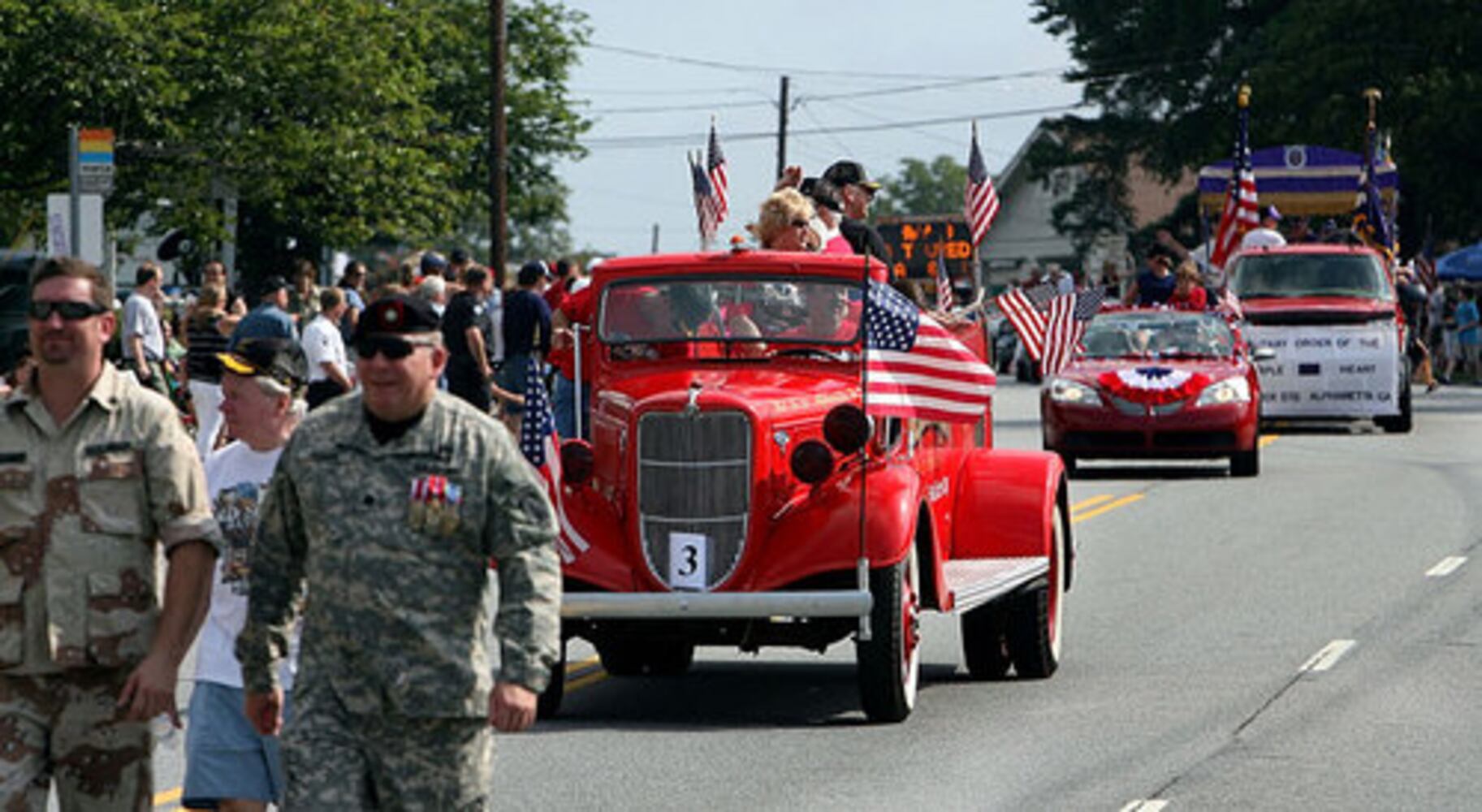 Old Soldiers Day Parade rolls in Alpharetta