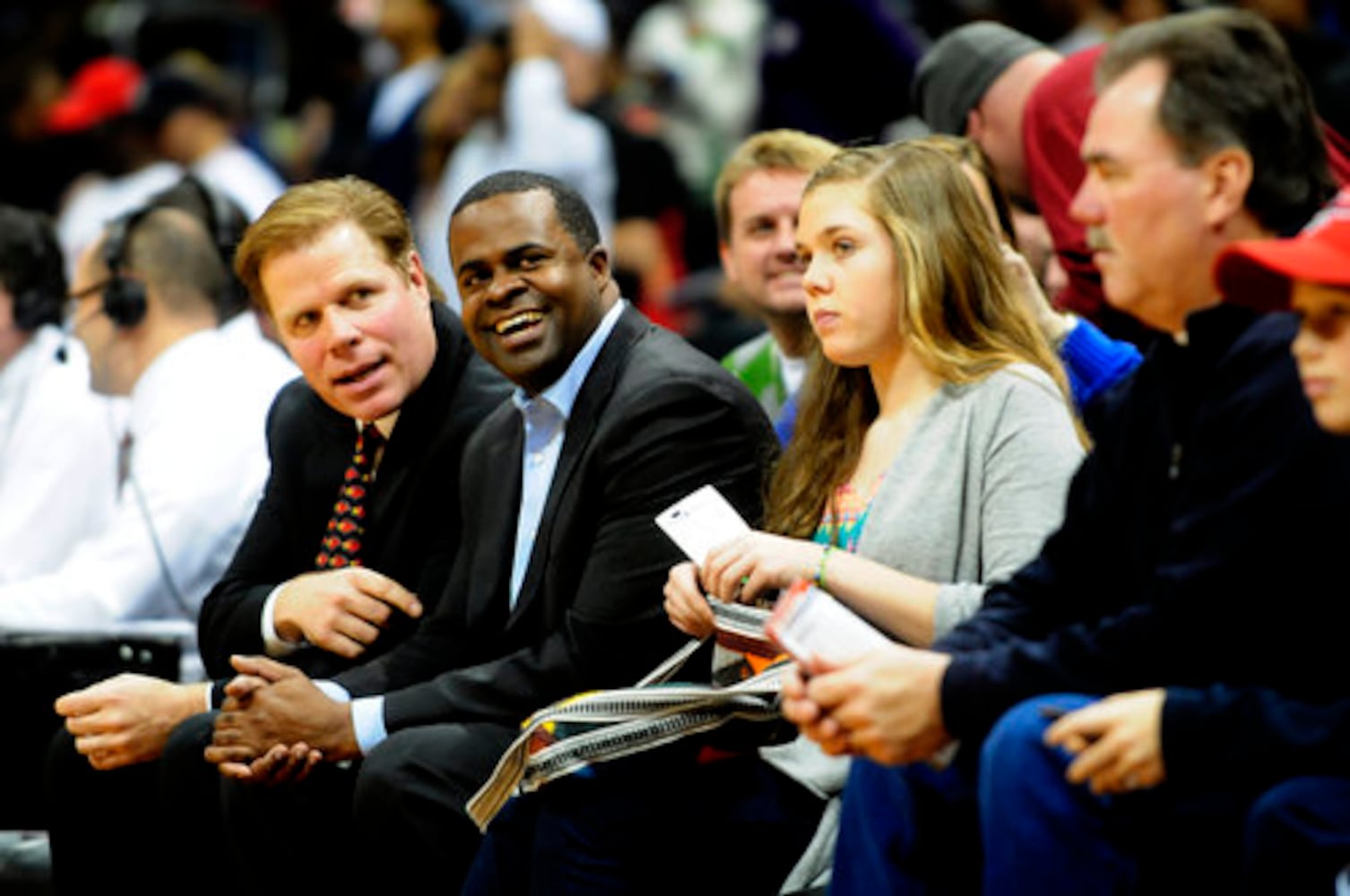 Hawks Vs Cavs game photos