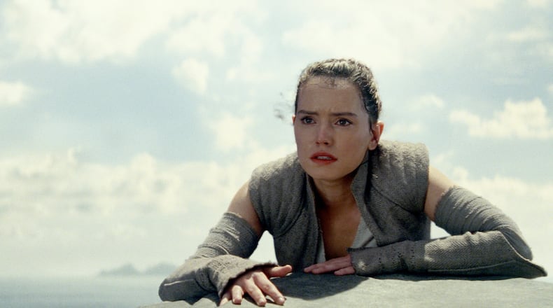 Daisy Ridley stars in “Star Wars: The Last Jedi.” Contributed by Jonathan Olley, Lucasfilm Ltd.