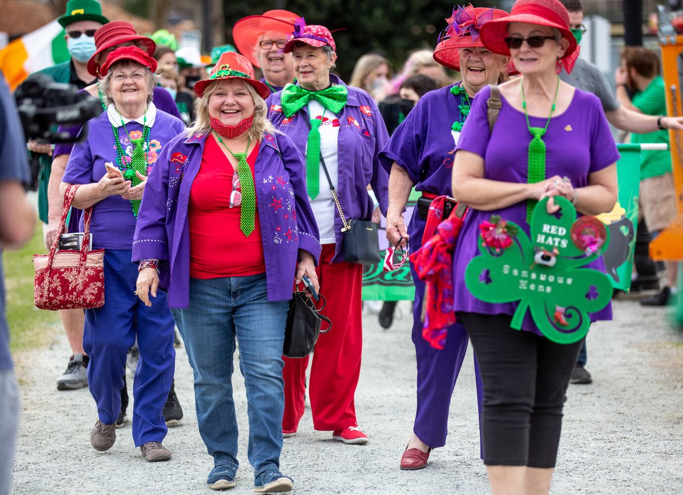St. Patrick's Day parade in Lilburn