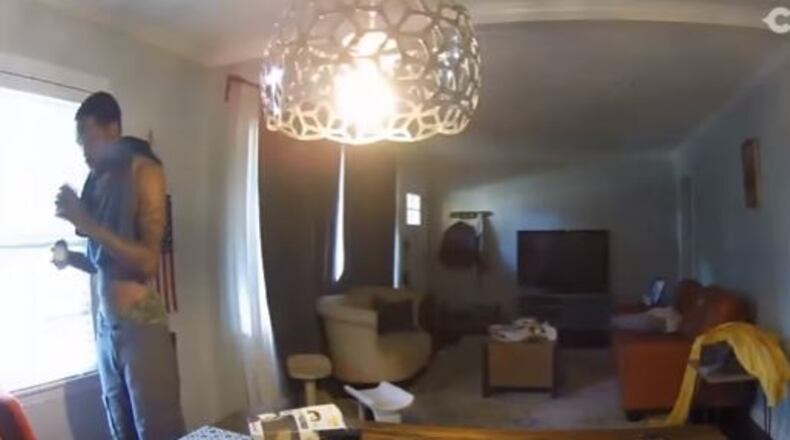 DeKalb County police are searching for this man after a burglary.