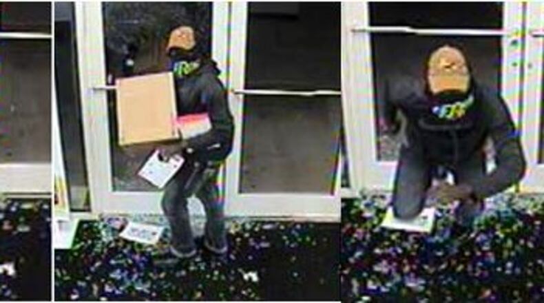 Dunwoody police are asking for help to identify men who broke into a Sprint store .