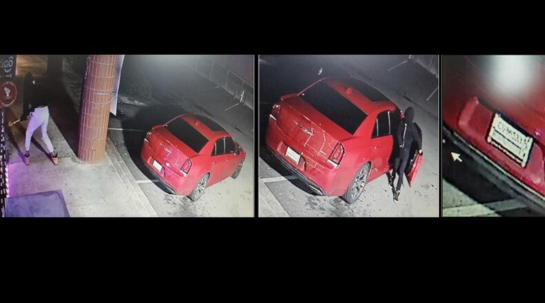 Police are searching for suspects involved in two recent burglaries.