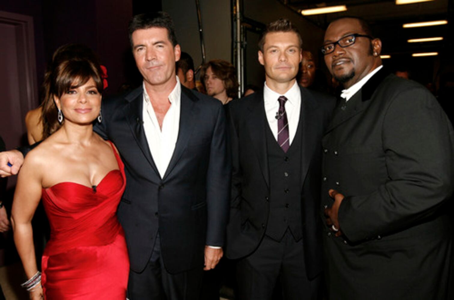 Backstage at "Idol Gives Back"
