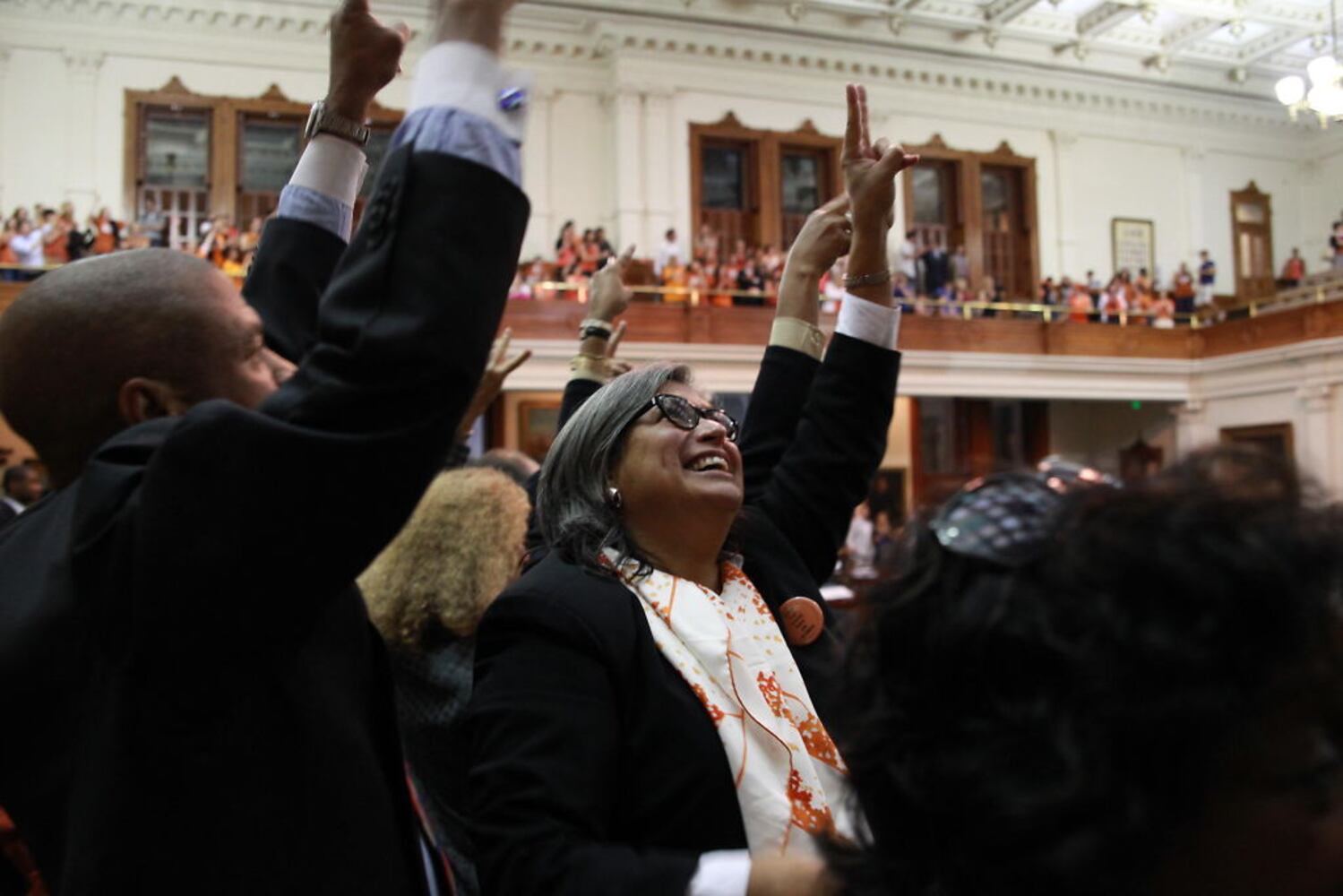 Sen. Wendy Davis filibuster at the Texas Legislature