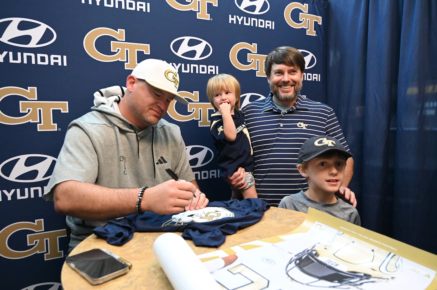 Photos from Georgia Tech fans day event