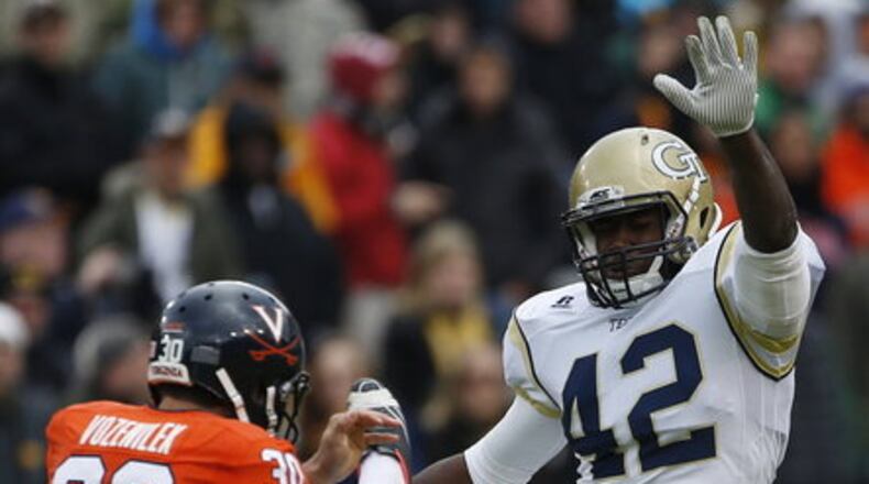 Where might Georgia Tech go in its bowl game? The most likely scenario would seem to be the Orange Bowl, possibly against Michigan State. (ASSOCIATED PRESS)