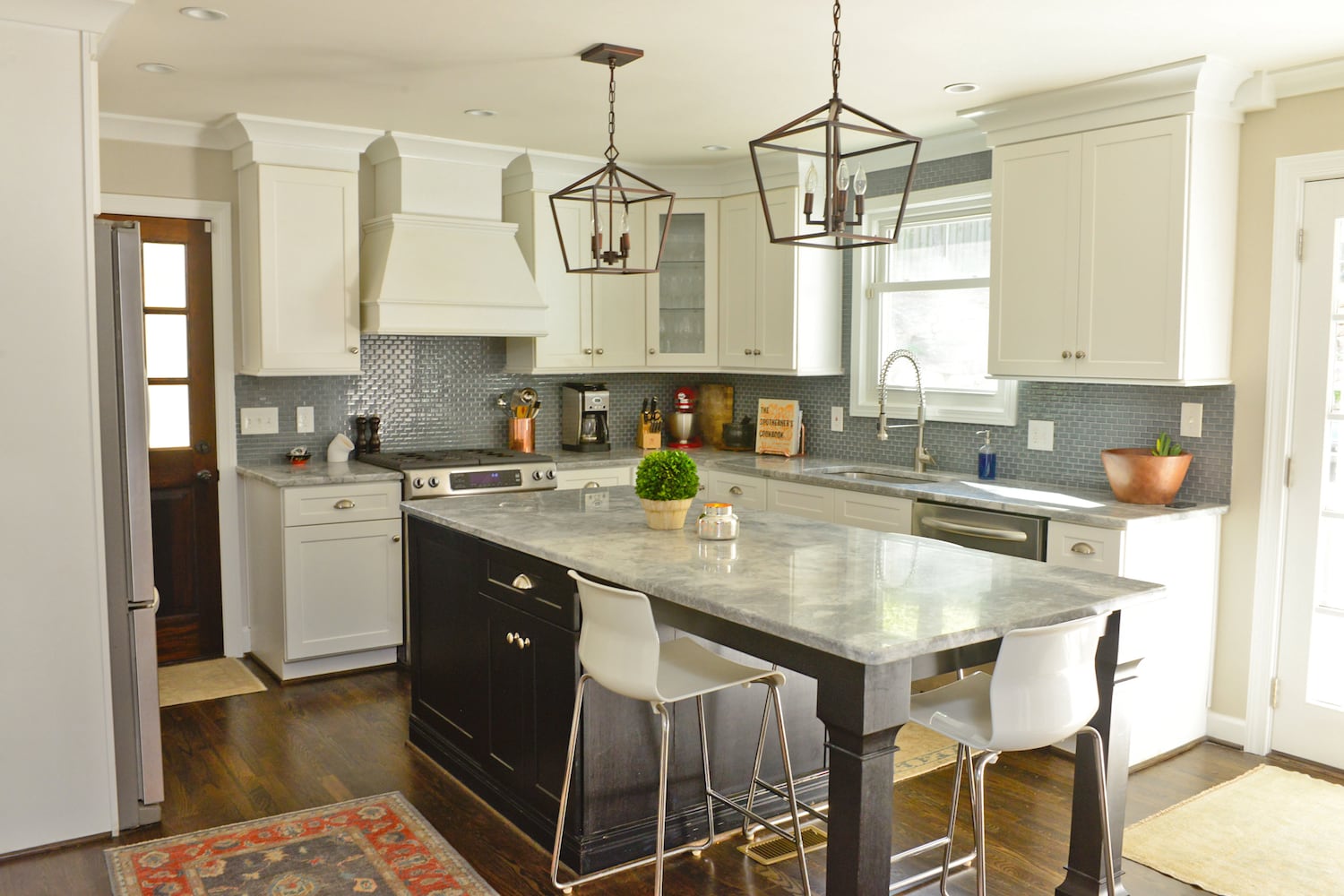 Photos: Tree crashing on kitchen spurs midcentury update in Collier Hills