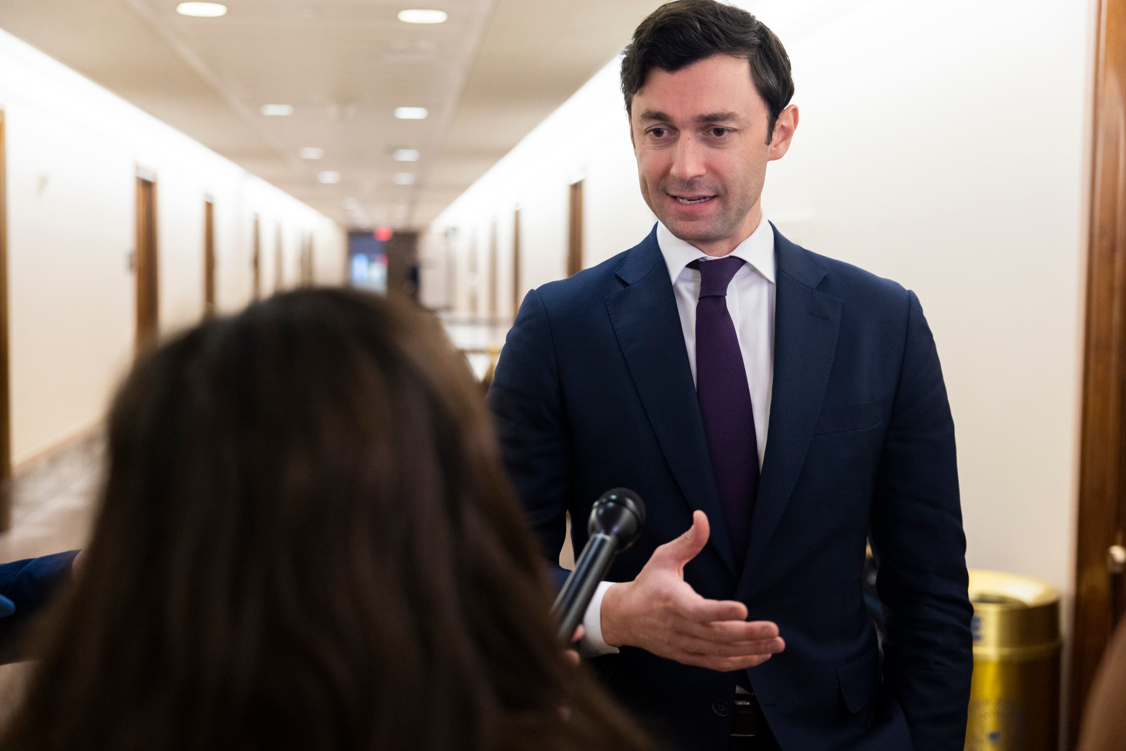 U.S. Sen. Jon Ossoff, D-Ga., wants the Senate to extend health insurance subsidies. (Nathan Posner for the AJC)