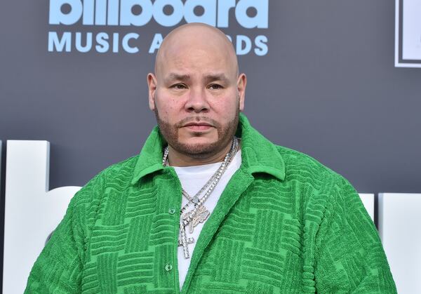 Fat Joe, who is working on a new series for Revolt, arrives at the Billboard Music Awards on Sunday, May 15, 2022, at the MGM Grand Garden Arena in Las Vegas. (Photo by Jordan Strauss/Invision/AP)