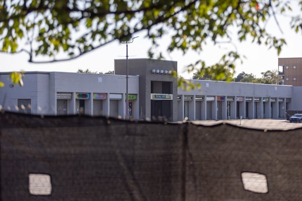A view of the Mall West End in Atlanta on Wednesday, September 10, 2025. Developers BRP Cos. and the Prusik Group are pursuing permits to begin work on the rundown shopping center, according to state paperwork filed Tuesday. (Arvin Temkar / AJC)