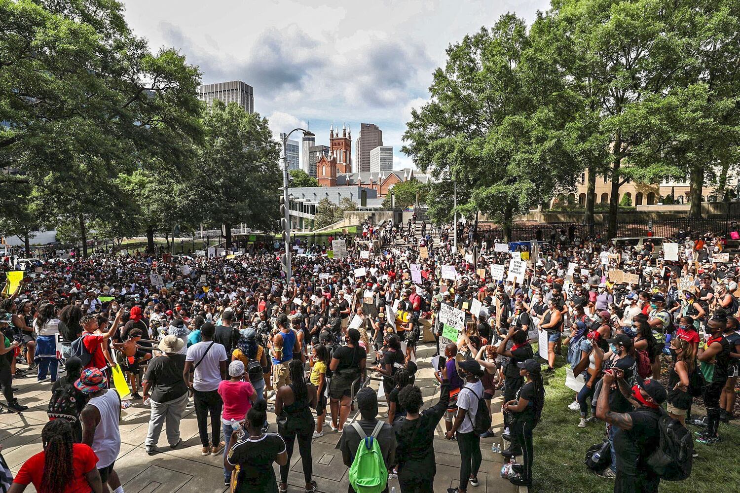 PHOTOS: 10th day of protests in Atlanta