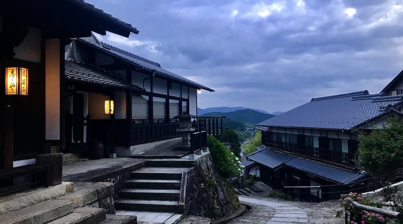Magome as night falls. (Charles Fleming/Los Angeles Times/TNS)