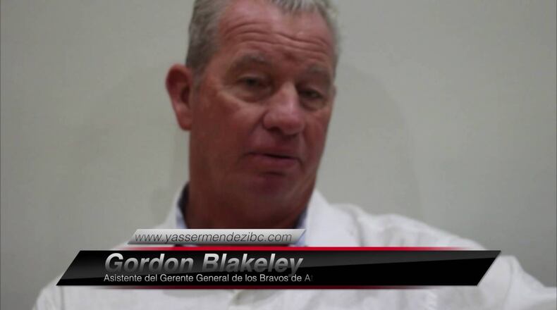 Gordon Blakeley, former Braves special assistant and international scouting supervisor, was suspended from baseball for one year for his role in infractions that drew severe penalties for the Braves. (Photo from YouTube )