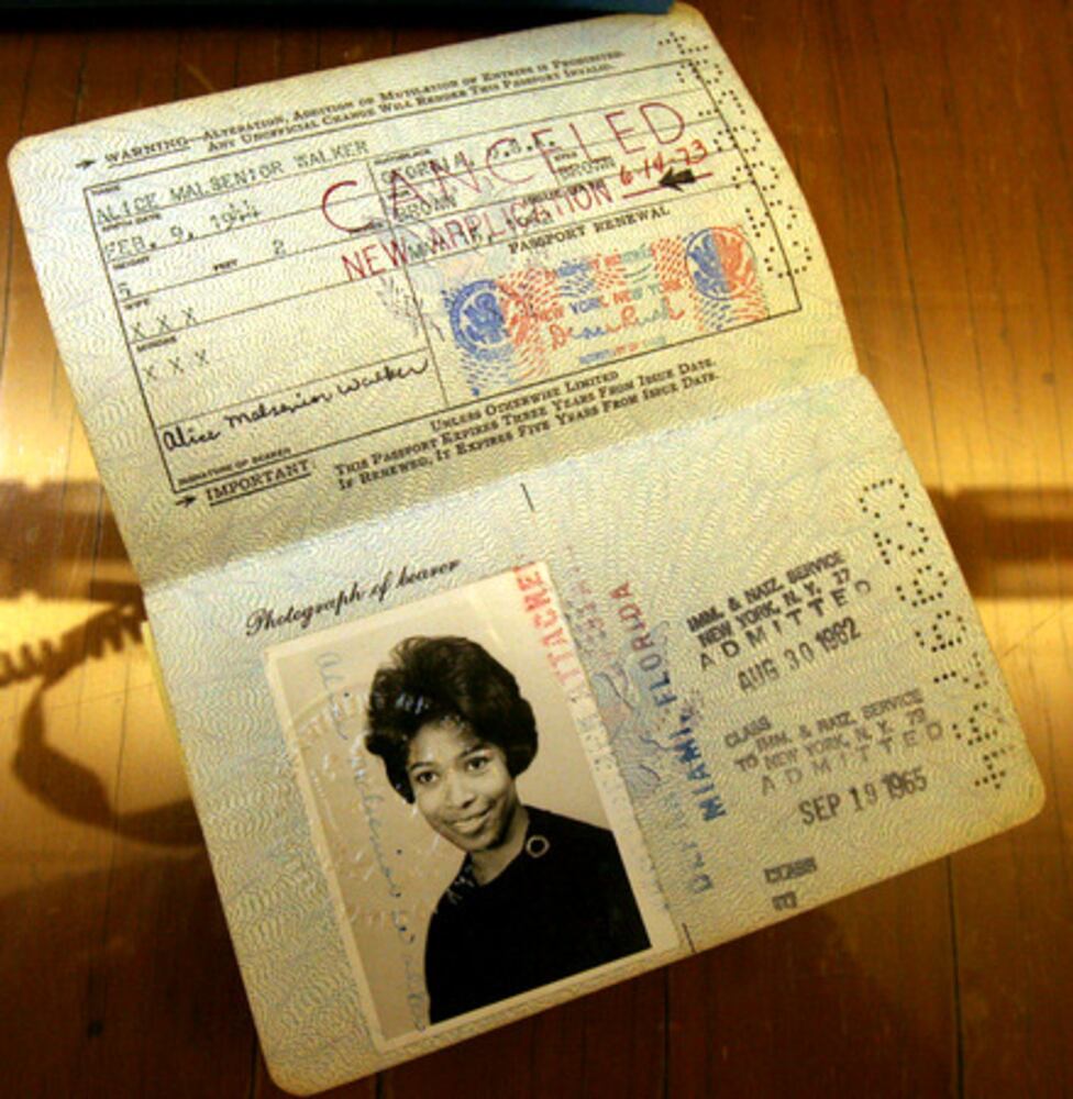 Alice Walker's archive arrives at Emory