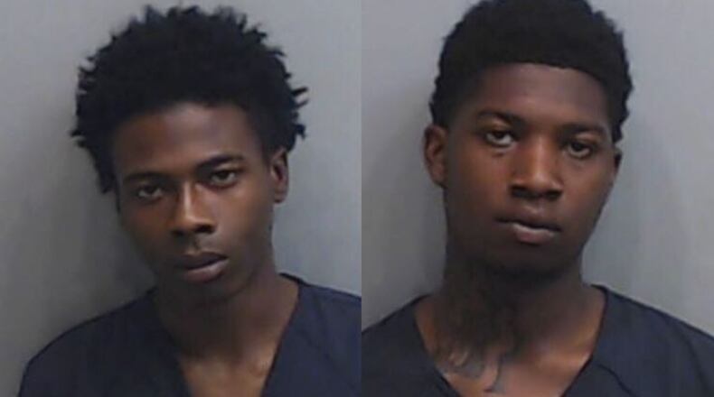 Marcus Nelson (left) and Marquis Morris