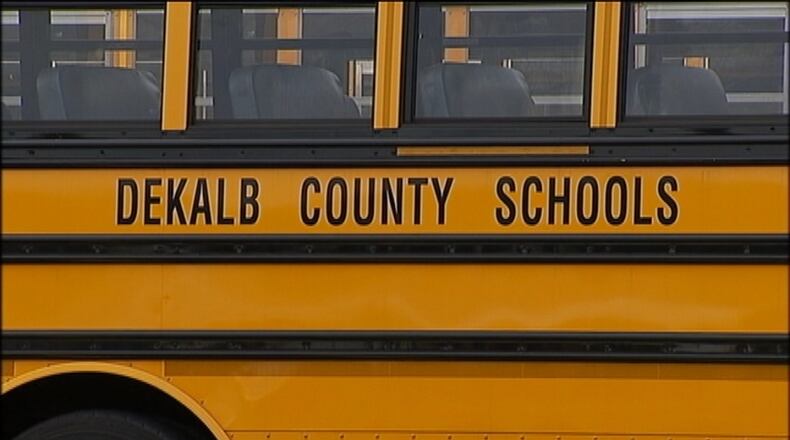 A DeKalb County school bus. (File photo)