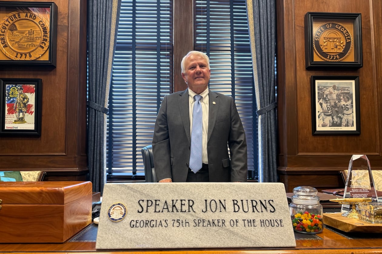 House Speaker Jon Burns. Patricia Murphy/AJC.