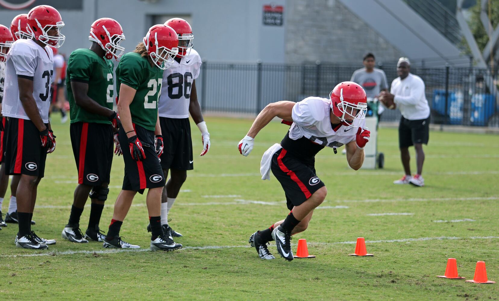 UGA Practice, August 27