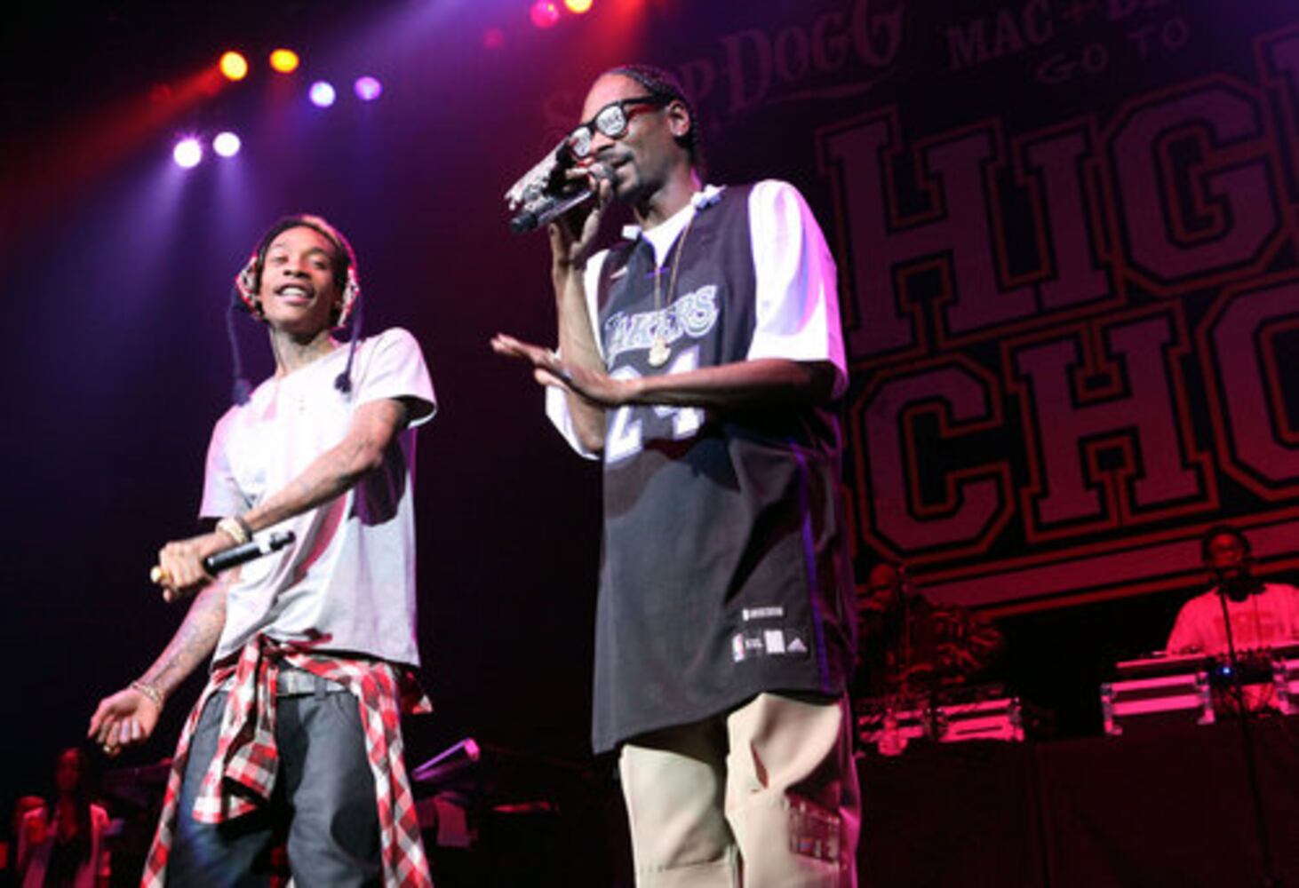 Snoop Dogg and Wiz Khalifa at the Tabernacle