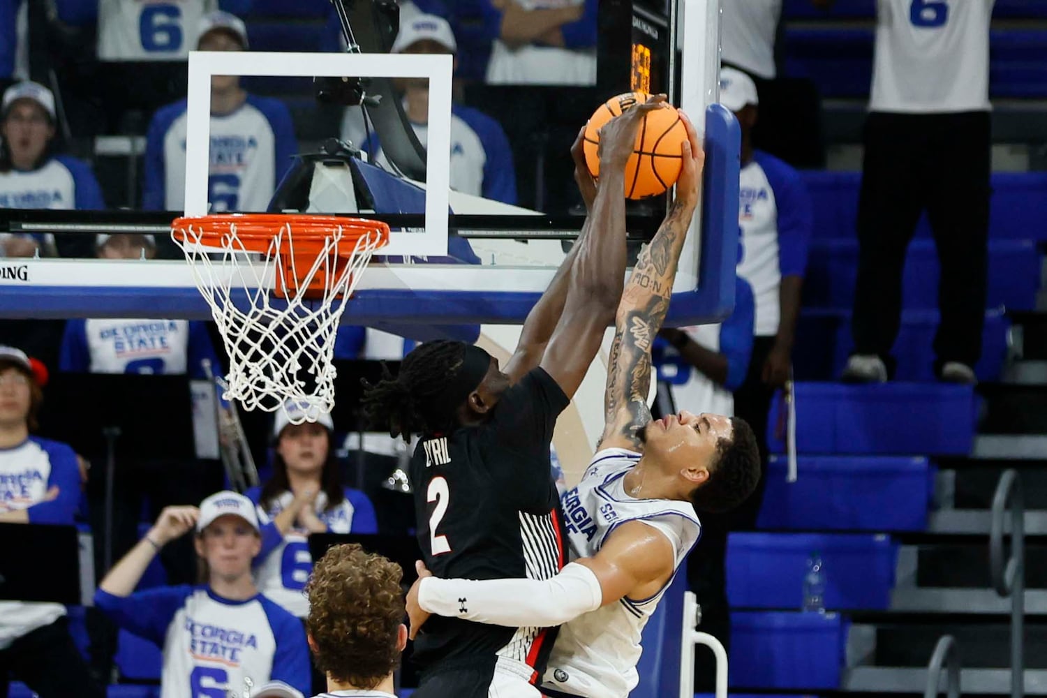 UGA vs GSU basketball 