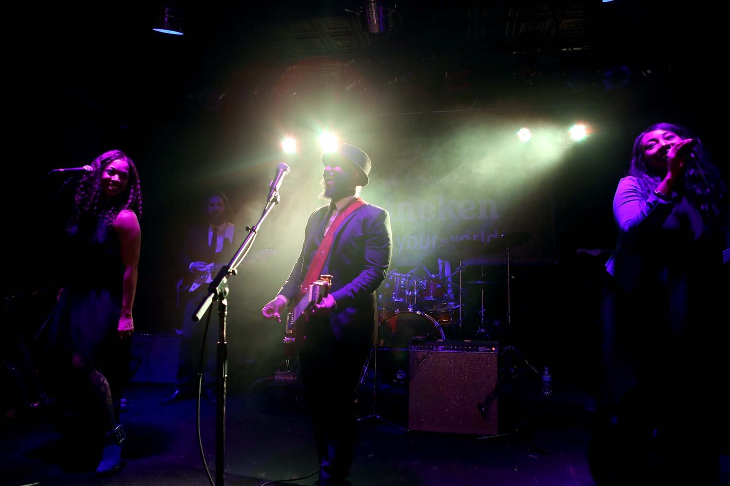 AJ Ghent and his band