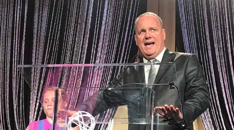 11Alive's Brendan Keefe pocketed nine Emmy's on Saturday night. His lifetime total: 124.