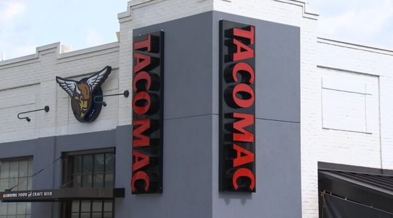 <p>Taco Mac on Cobb Parkway</p>