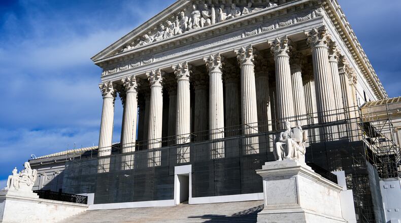 FILE - The Supreme Court is seen, Jan. 13, 2026, in Washington. (AP Photo/Julia Demaree Nikhinson, File)