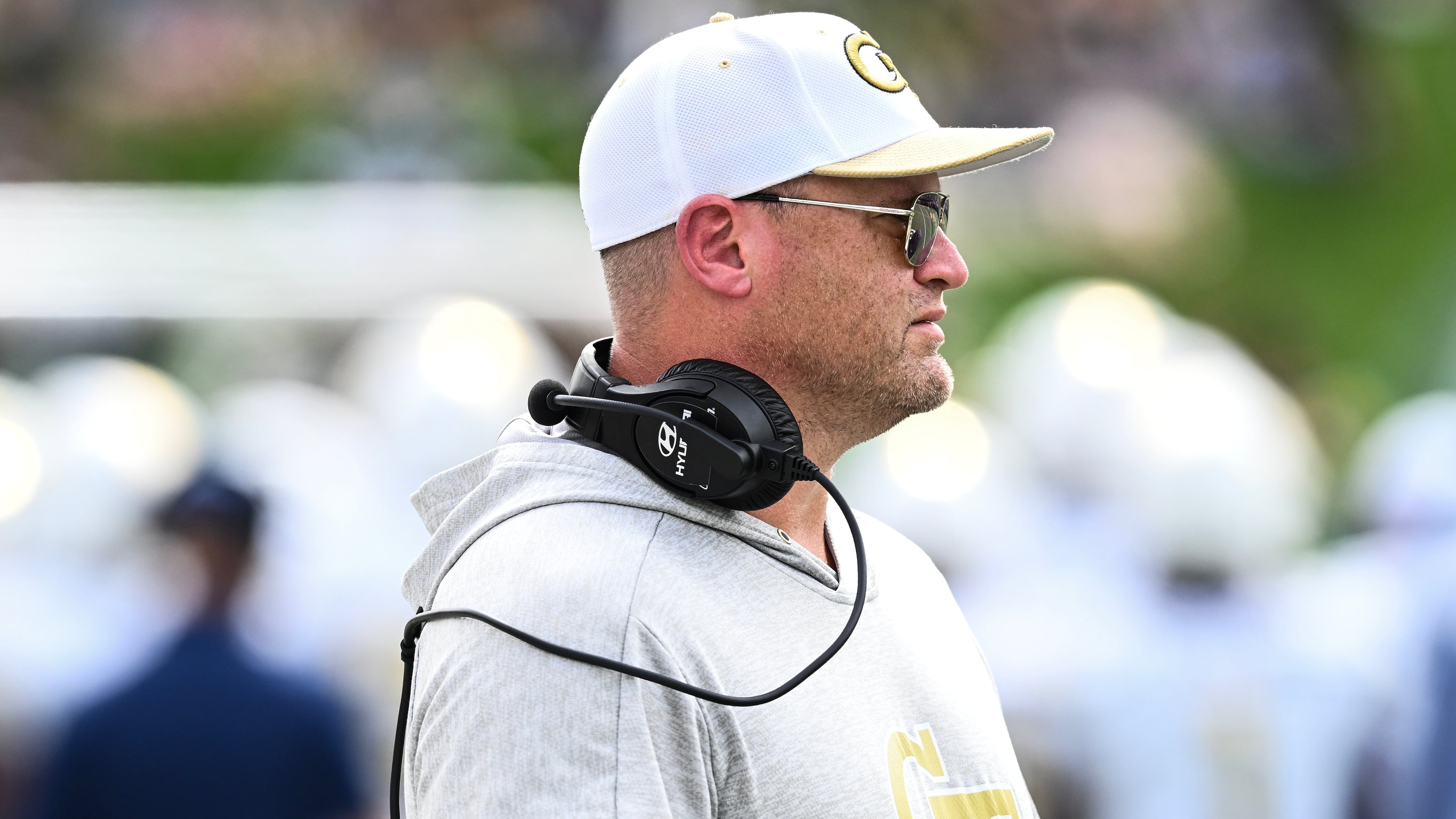Georgia Tech may have escaped the Wake Forest game with an overtime win, but its sloppy performance cost the Yellow Jackets a spot in the AP poll. (Matt Kelley/AP)