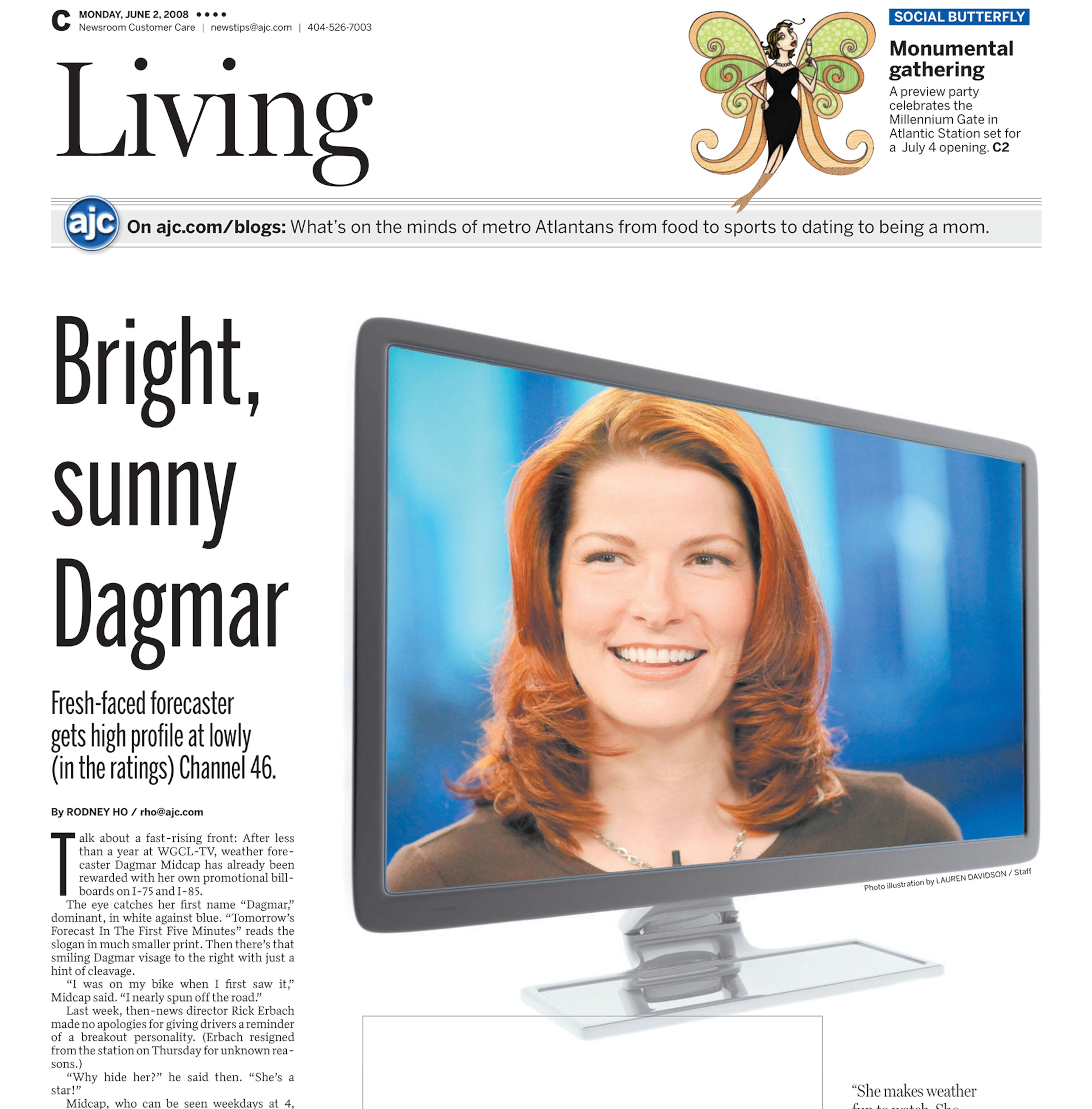 Rodney Ho of The Atlanta Journal-Constitution profiled Dagmar Midcap in 2008. (AJC file)