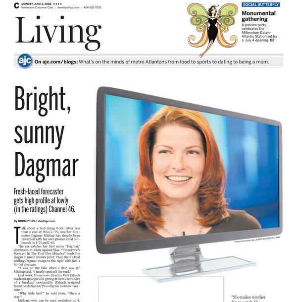 Rodney Ho of The Atlanta Journal-Constitution profiled Dagmar Midcap in 2008. (AJC file)