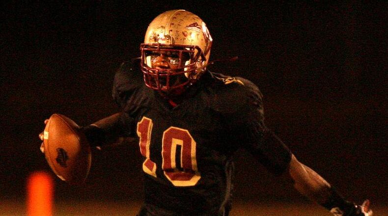 Cornerback Eric Berry played at Creekside High School. He wears No. 29 for the Chiefs. JOHNNY CRAWFORD/AJC