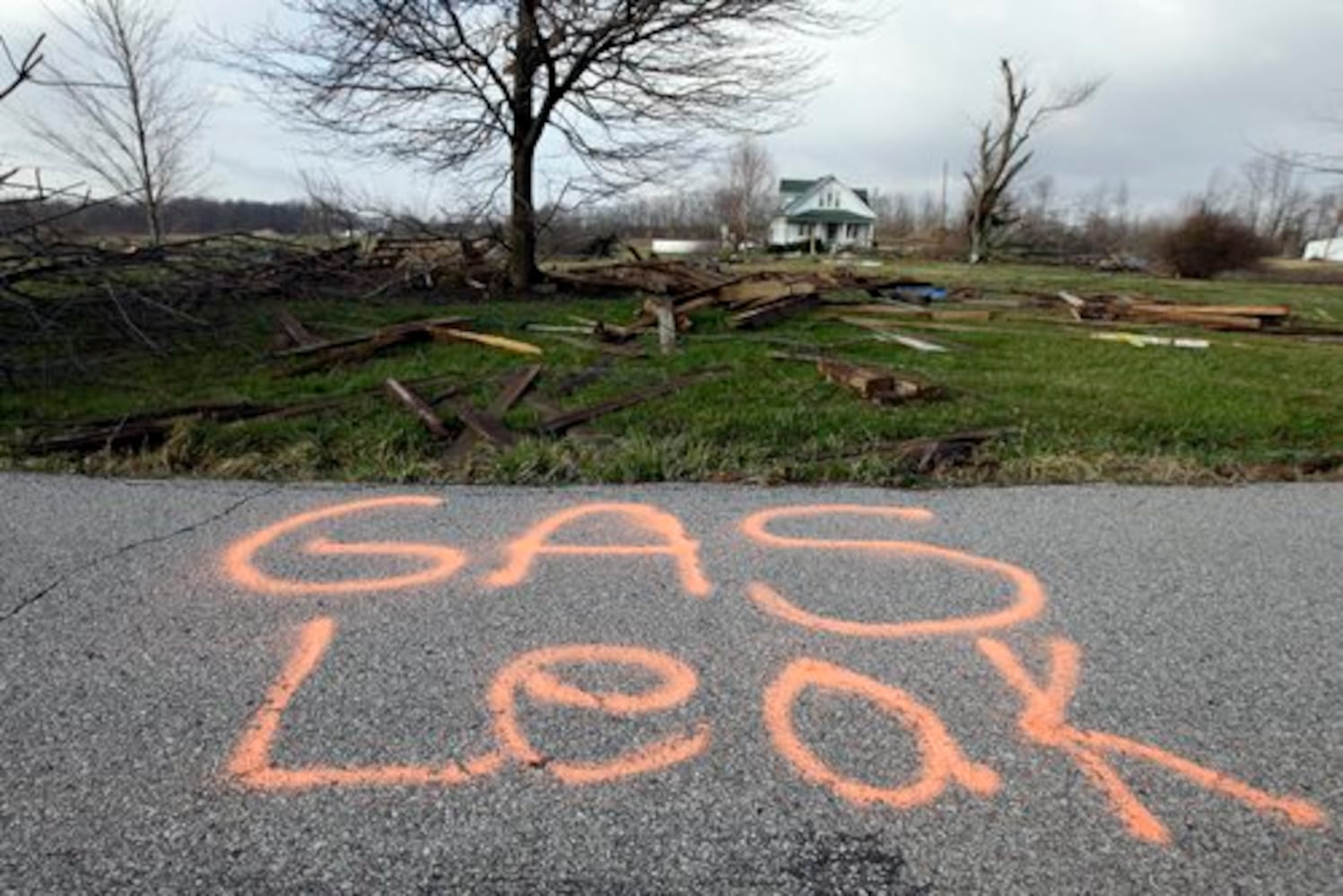 Major storm damage in Indiana