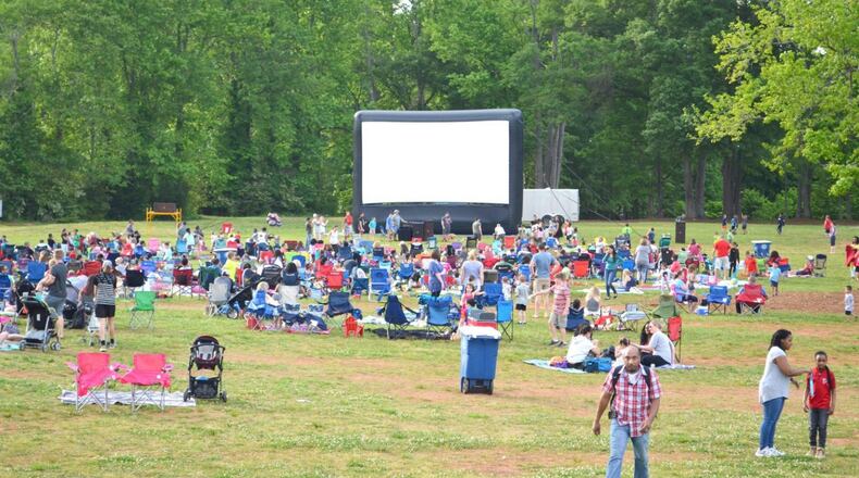 Cobb and Kennesaw are hosting outdoor movies at various parks at $20 per vehicle in Cobb and free in Kennesaw. (Courtesy of Kennesaw)