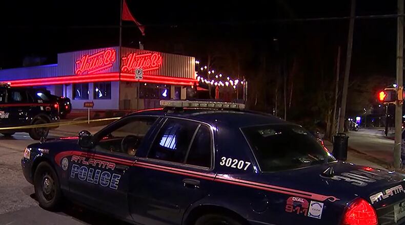 Atlanta police are investigating a shooting in West Midtown on Sunday morning.