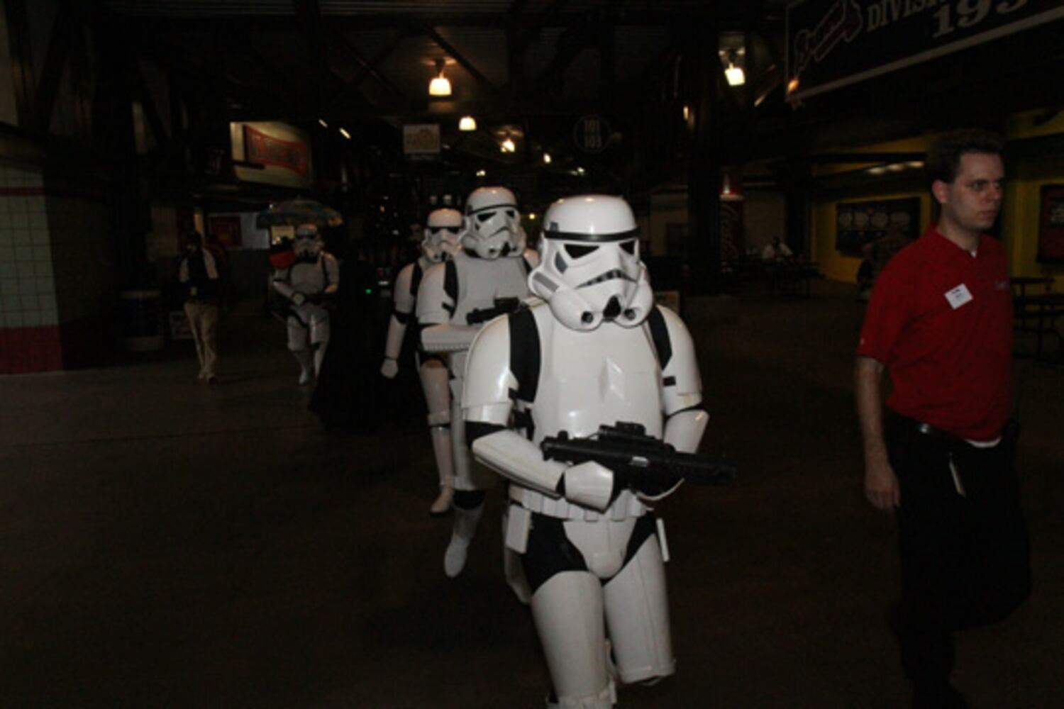 Star Wars night at Turner Field