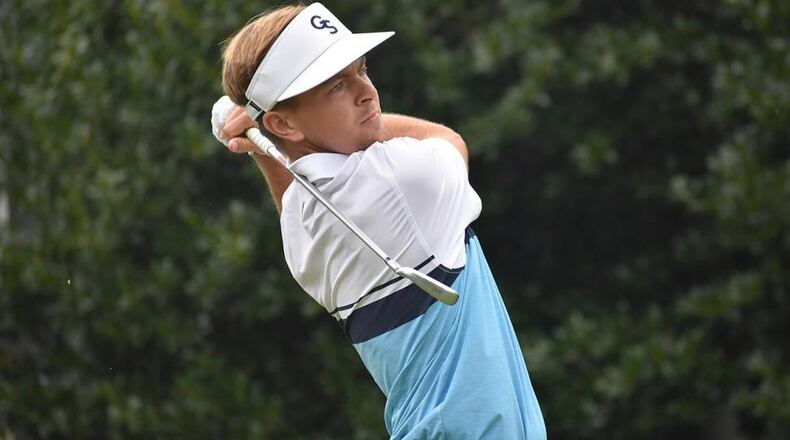 Brett Barron won the 2018 Georgia Amateur. File photo courtesy of the Georgia State Golf Association.