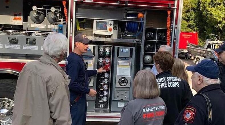 Learn what it’s like to be a firefighter during the Sandy Springs Fire Department's next Citizens Fire Academy class beginning Apr. 7. (Courtesy Sandy Springs Fire Department)