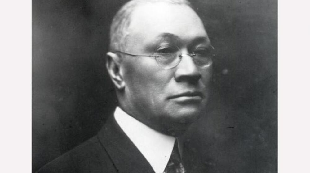 Alonzo Herndon, born a slave, became Atlanta's first Black millionaire. He established the Atlanta Life Insurance Company, which became one of the most successful Black-owned companies in the country. (Courtesy of Atlanta Life Insurance Company)