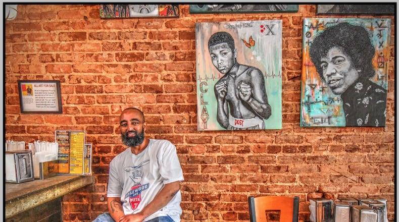 Adonay Deglel, aka Bob Castanza (what everyone in the neighborhood calls him), has owned and operated Edgewood Pizza in the Old Fourth Ward area of downtown Atlanta for the past 17 years. CONTRIBUTED BY CHRIS HUNT PHOTOGRAPHY
